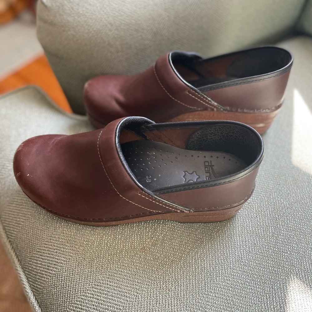 Dansko Women’s Professional Clog Brown Size 38